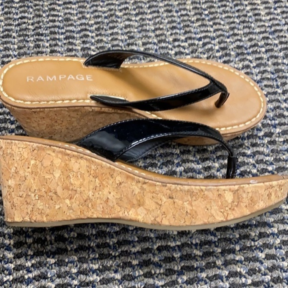 Rampage Shoes Wedges Size 8🖤